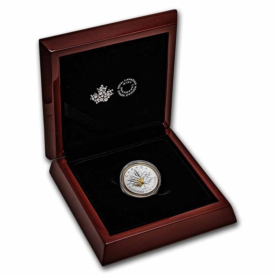 2022 Canada 1 oz Platinum Coin $300 Maple Leaf Forever